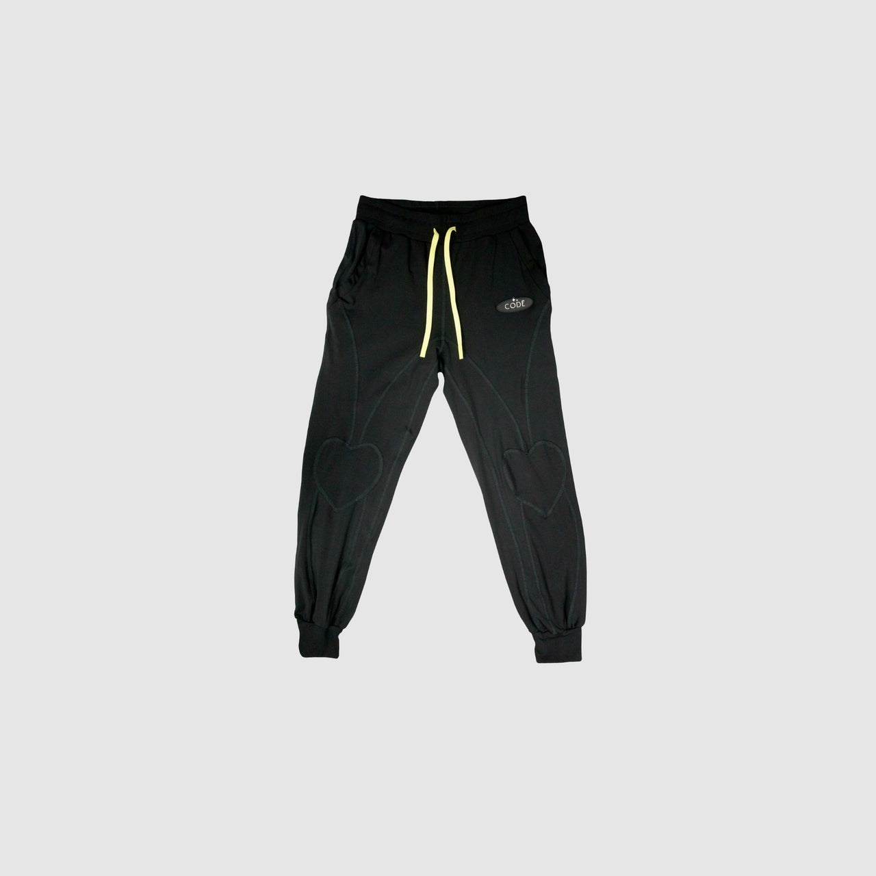 CODĒ POWER 3 HEART JOGGER PANT BLACK