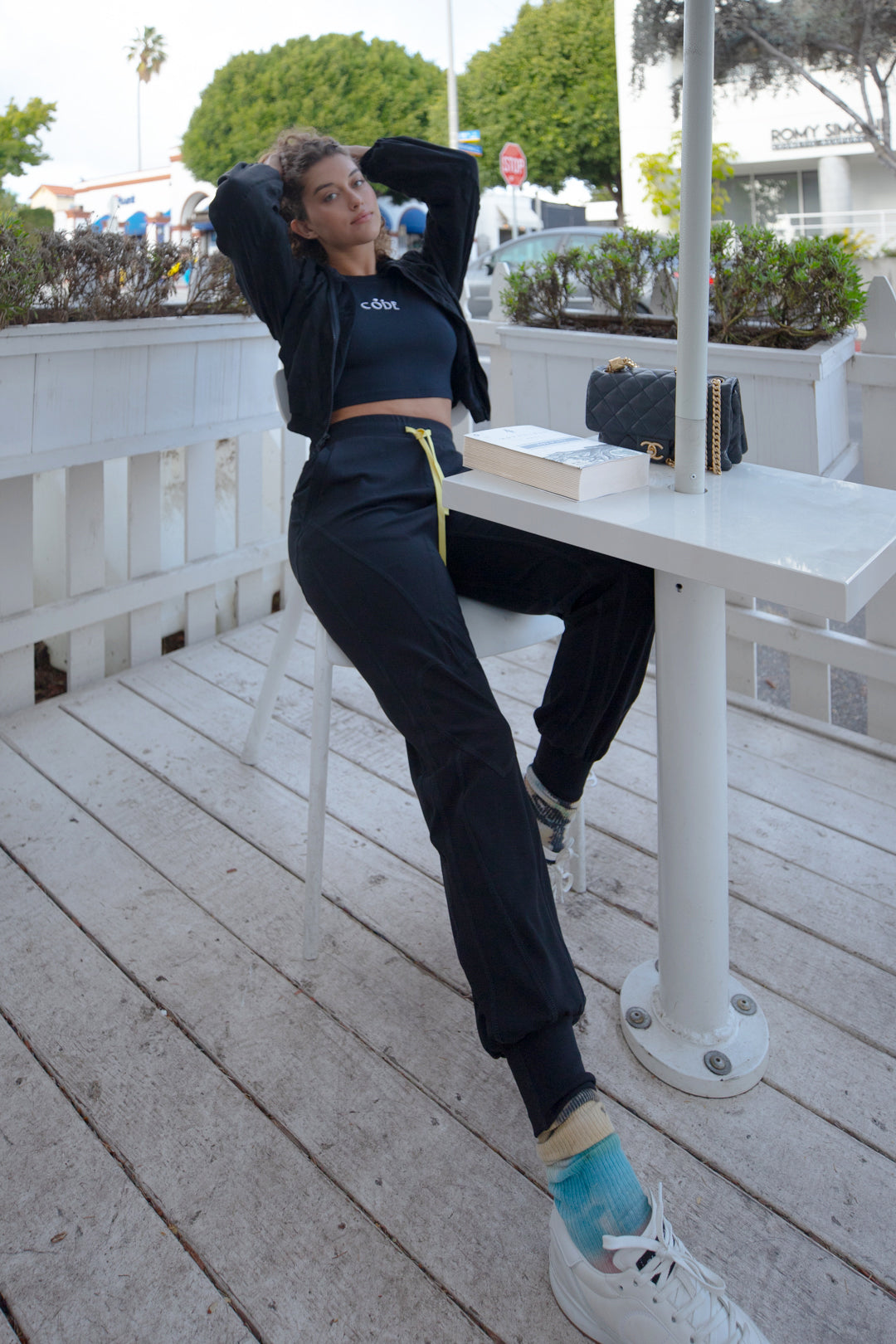 CODĒ POWER 3 HEART JOGGER PANT BLACK